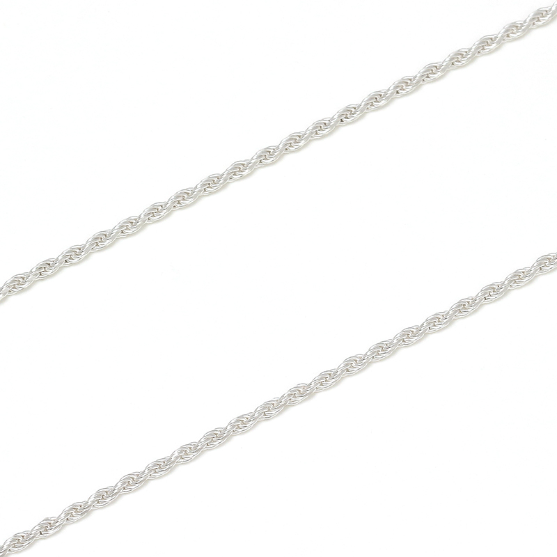 Rope030 Chain - Silver
