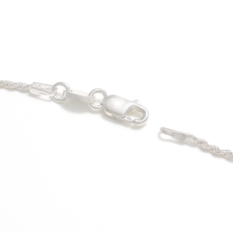 Rope030 Chain - Silver