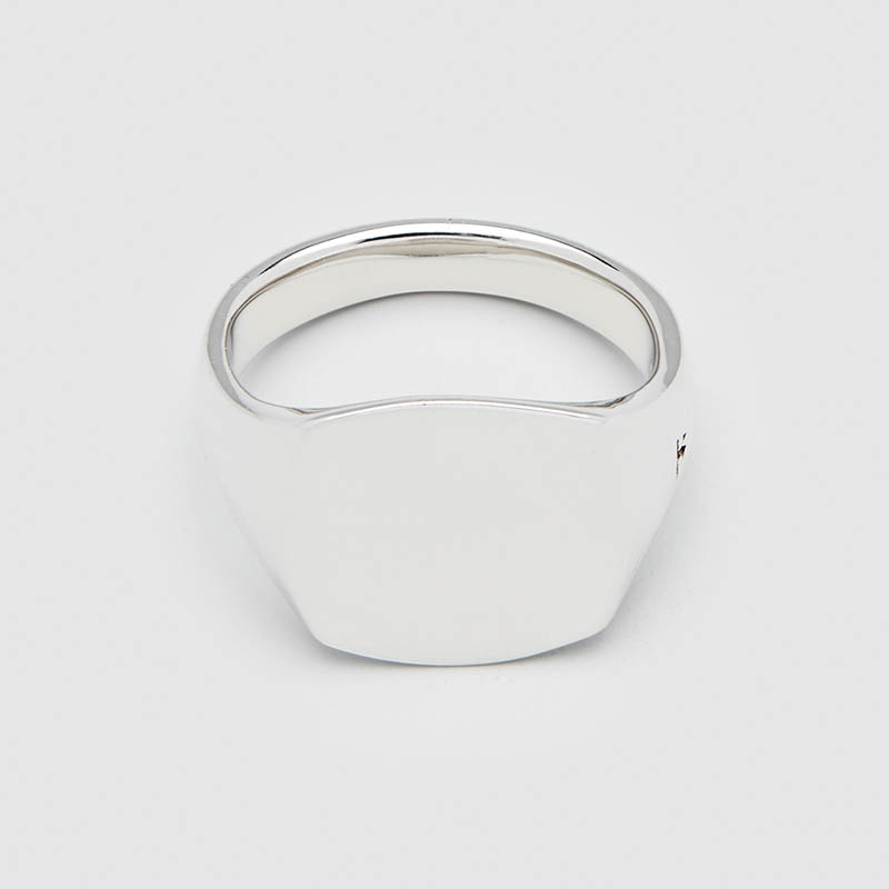 Mini Signet Cushion Ring