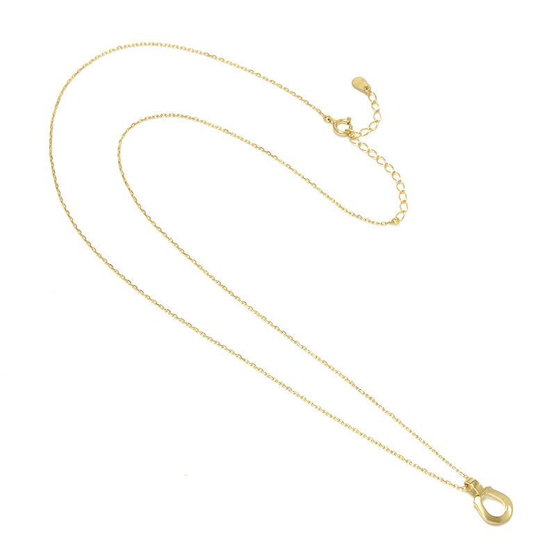Small Horseshoe Necklace - K18Yellow Gold（スモールホースシューネックレス - K18イエローゴールド）  SYMPATHY OF SOUL（シンパシーオブソウル）