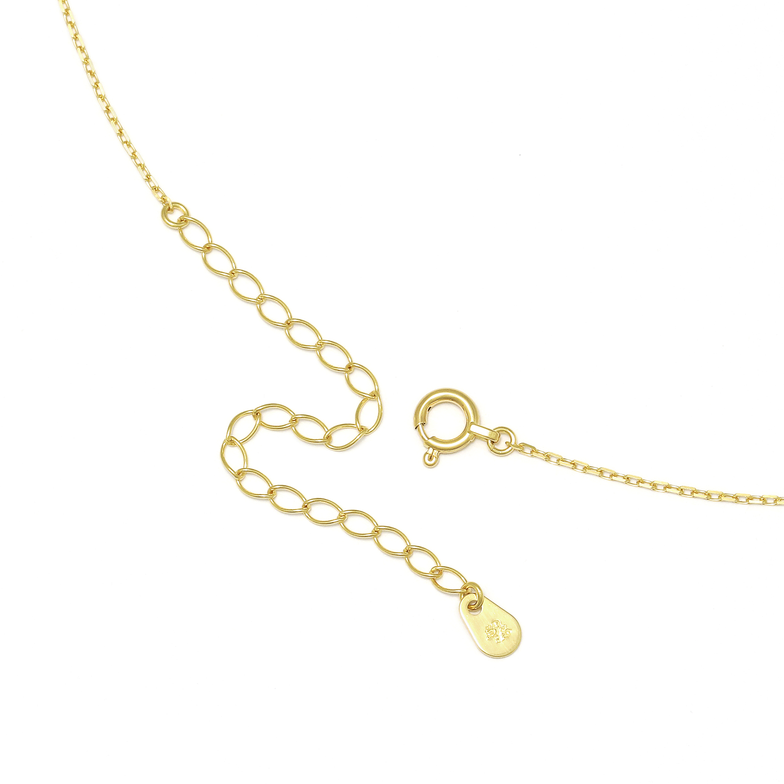 Small Charm Necklace - Horseshoe - K18Yellow Gold