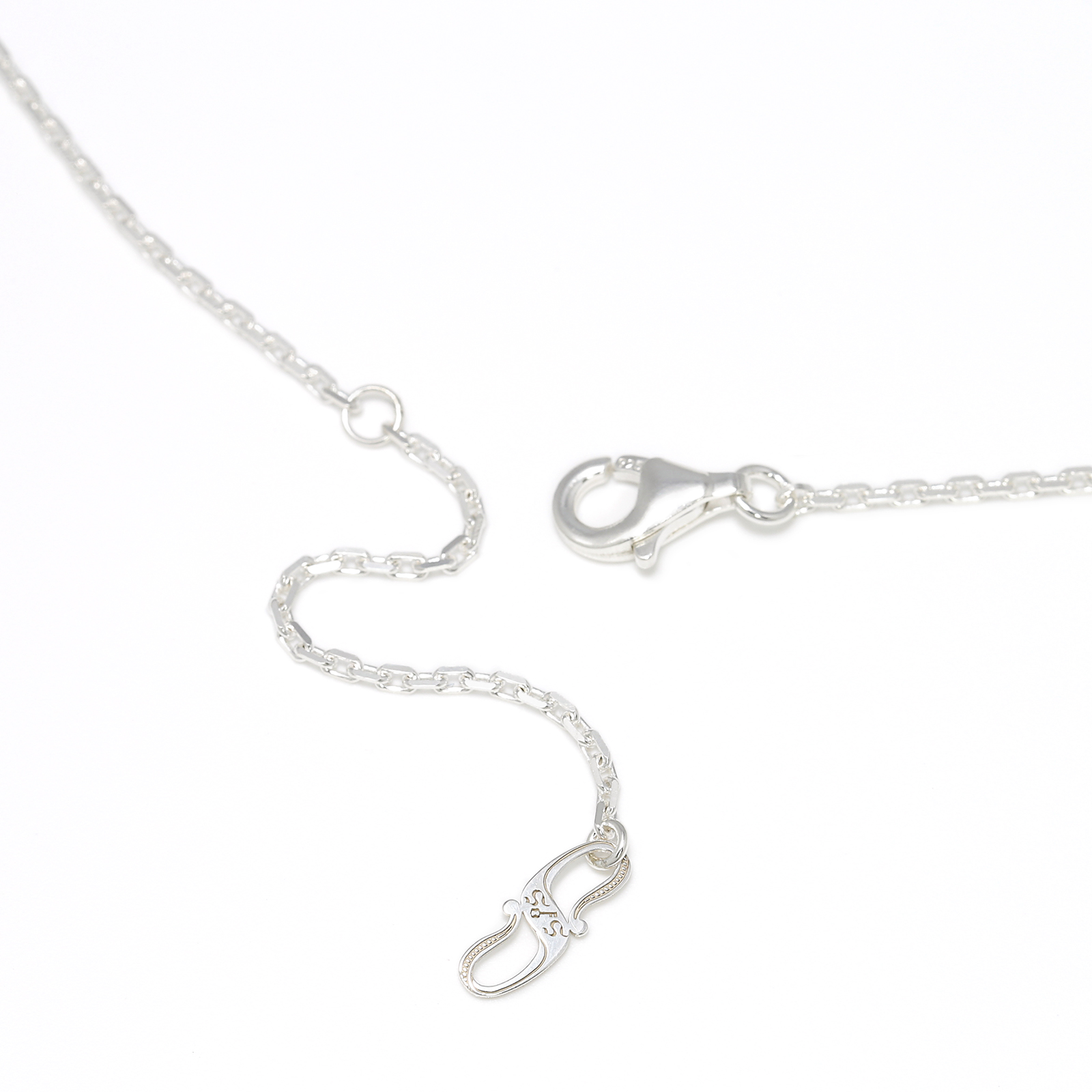 SYMPATHY OF SOUL Liberty Head Necklace - Silver w/K18Yellow Gold Glory Charm
