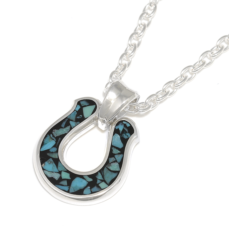 SYMPATHY OF SOUL（シンパシーオブソウル） Horseshoe Inlay Necklace ...