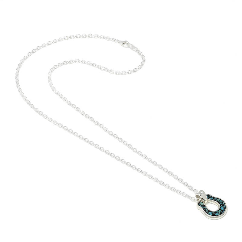 Horseshoe Inlay Necklace