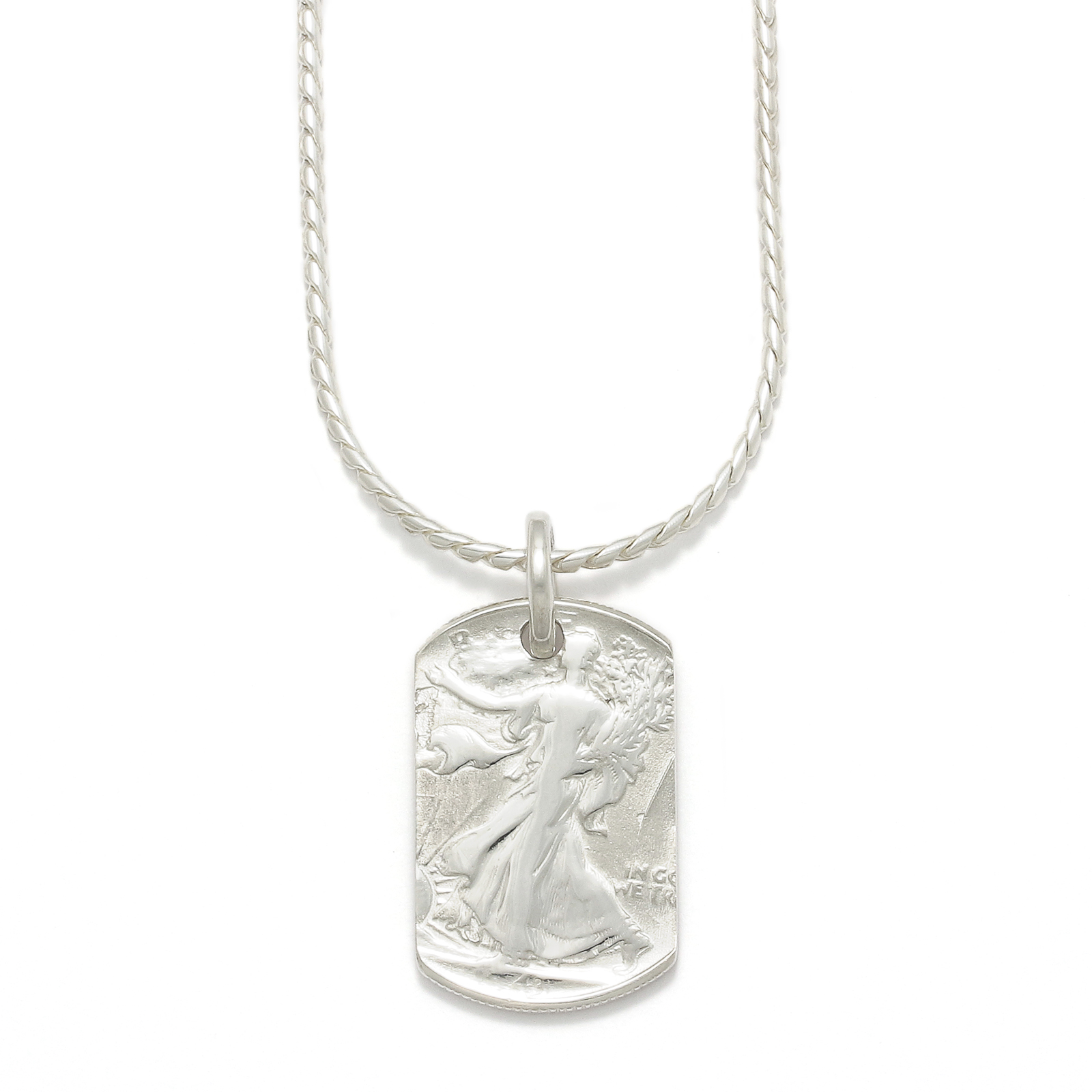 Liberty Dog Tag Necklace