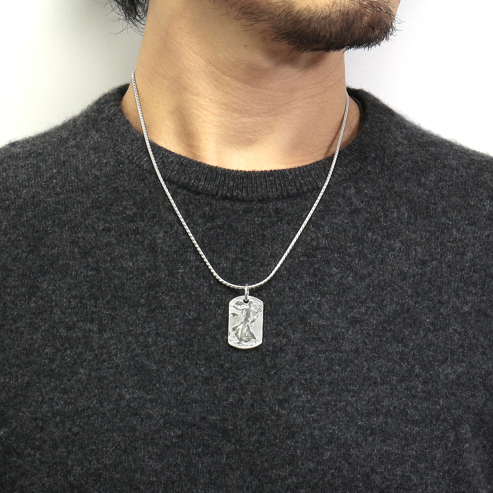 Liberty Dog Tag Necklace