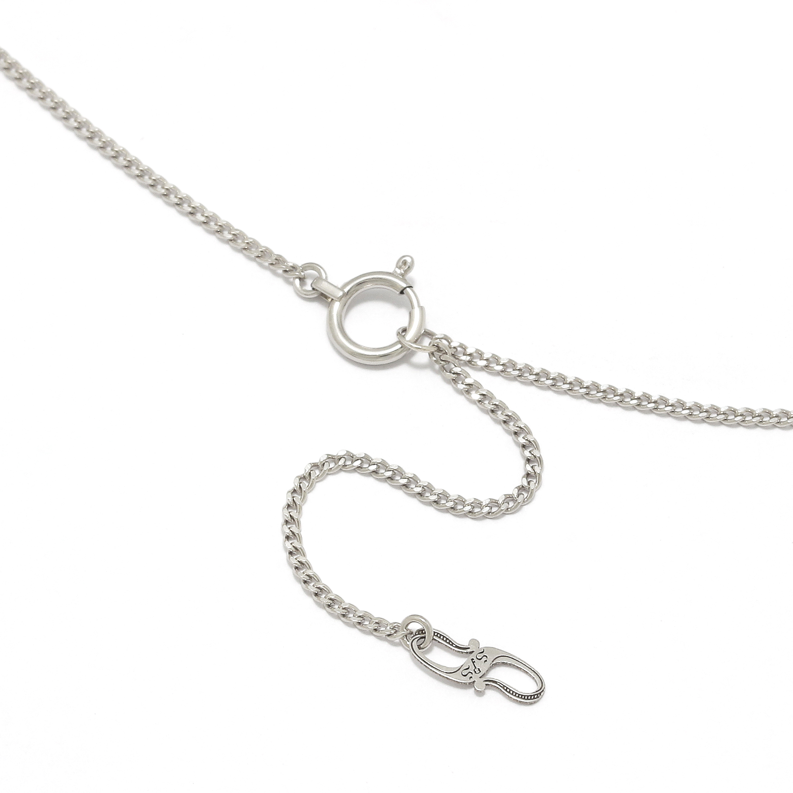 2018 Christmas Model Small Dog Tag Necklace - K18Yellow Gold × Pt900 w/Diamond