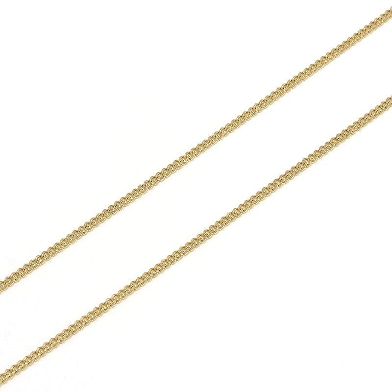 Classic Chain Necklace - Narrow - K18Yellow Gold