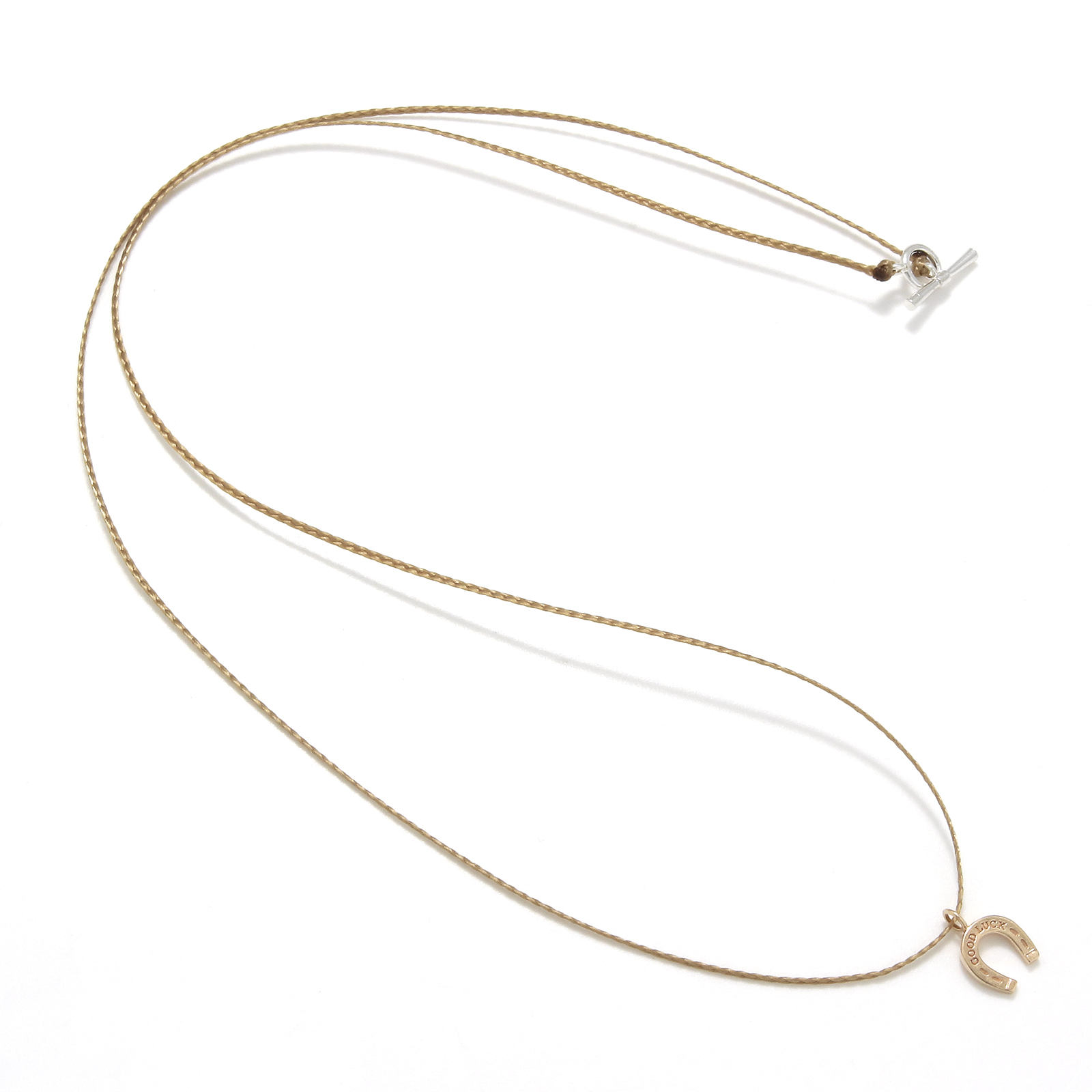 One Mile Jewelry Cord Necklace - K10Yellow Gold