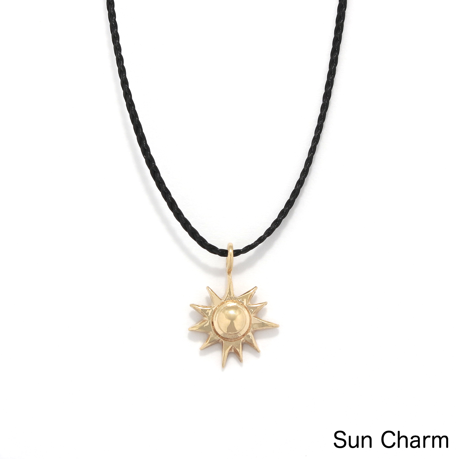 One Mile Jewelry Cord Necklace - K10Yellow Gold