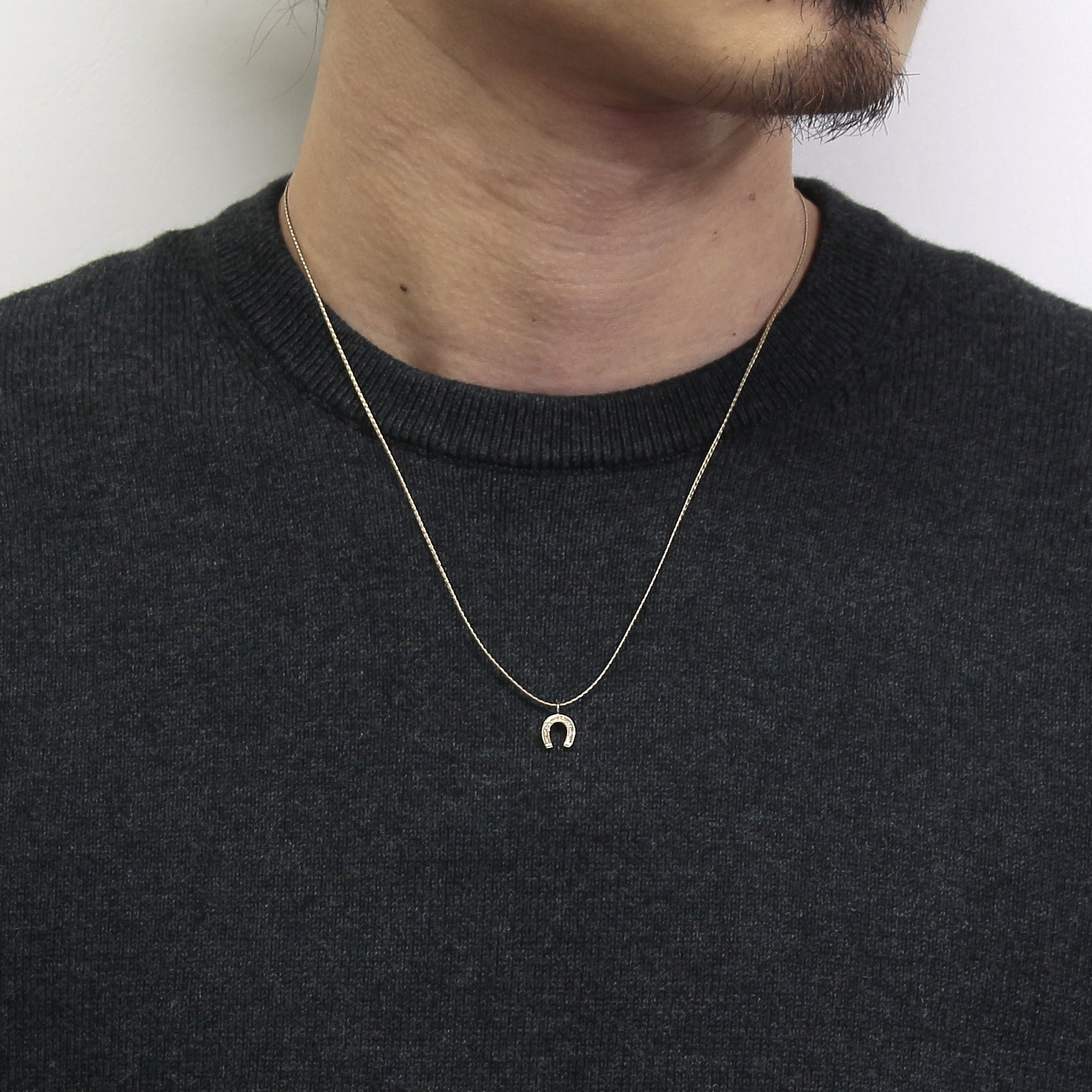 One Mile Jewelry Cord Necklace - K10Yellow Gold