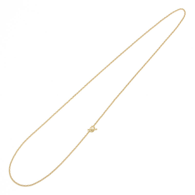 Narrow Classic Chain Necklace - Oval