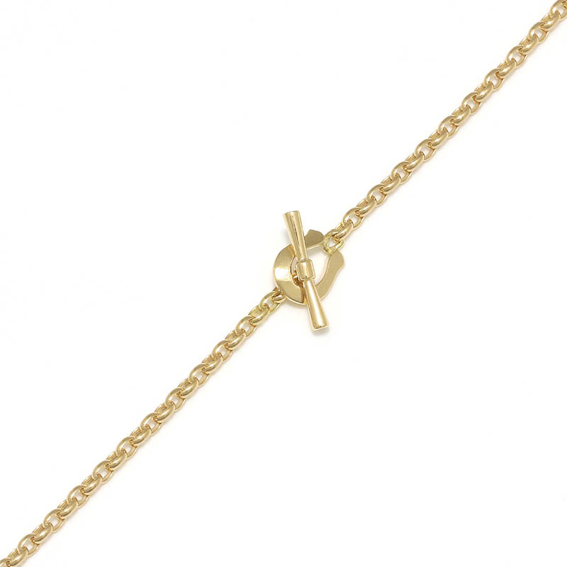 Narrow Classic Chain Necklace - Oval