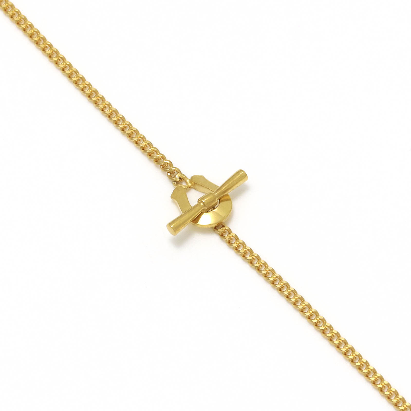 Classic Chain Necklace - Narrow - K24Yellow Gold