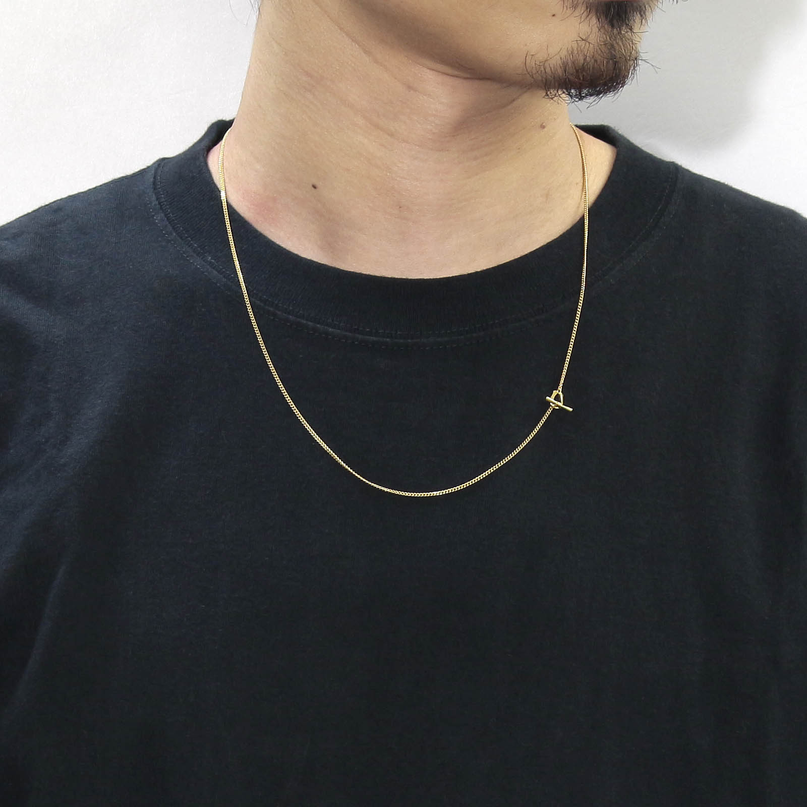 Classic Chain Necklace - Narrow - K24Yellow Gold