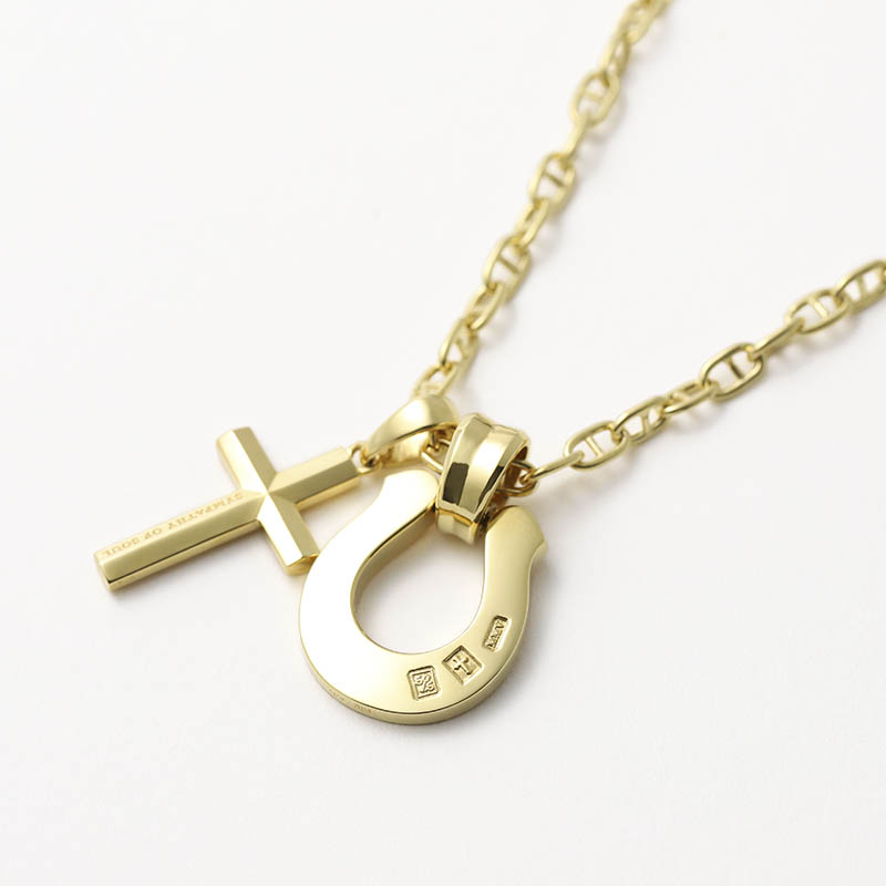 WEB Limited Layered Necklace TYPE3 - K18Yellow Gold w/Diamond