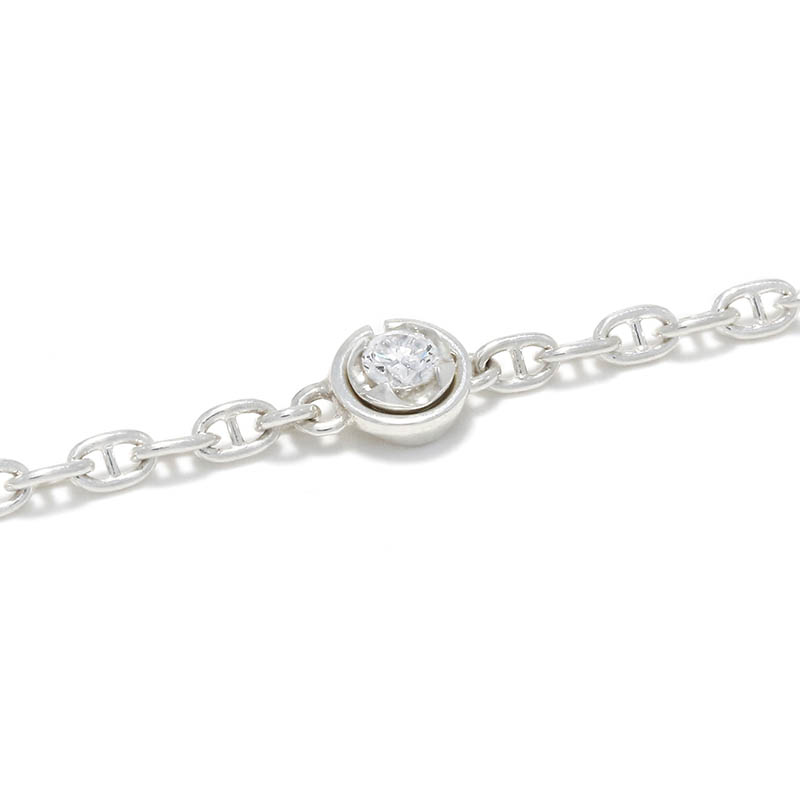 LG Diamond Chain Necklace - Silver