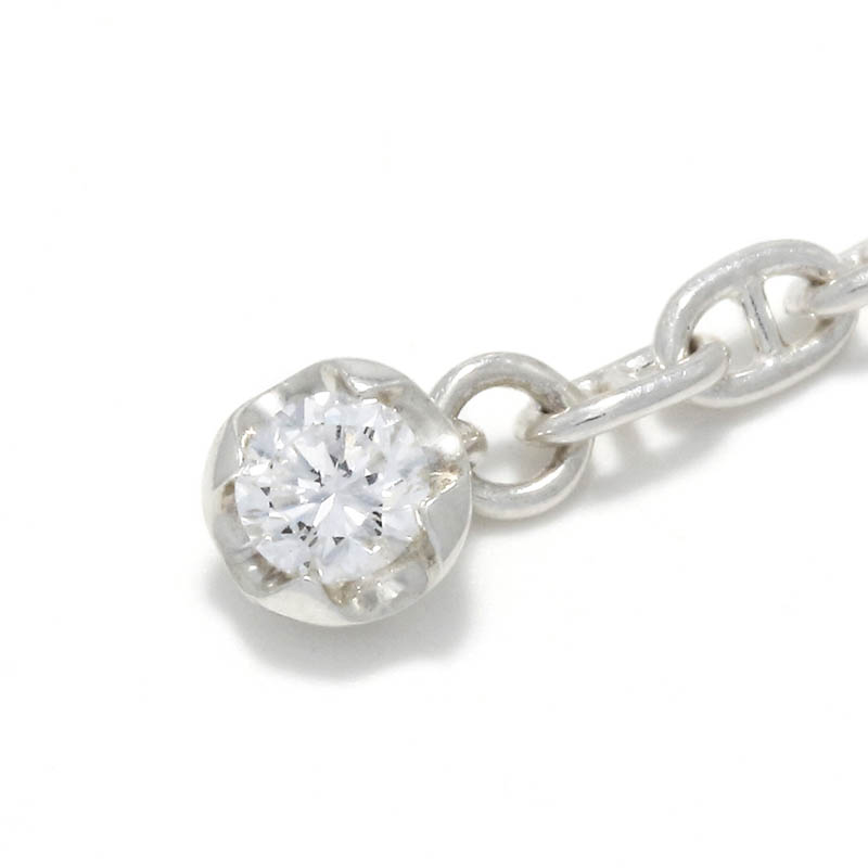 LG Diamond Chain Necklace - Silver
