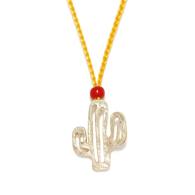 Sympathy Of Soul シンパシーオブソウル Safari Lounge別注 One Mile Jewelry Cord Necklace Cactus K10yellow Gold ワンマイルジュエリーコードネックレス カクタス K10イエローゴールド Sympathy Of Soul シンパシーオブソウル Safari Lounge別注 One Mile Jewelry Cord Necklace Cactus K10yellow Gold ワンマイルジュエリーコードネックレス カクタス K10イエローゴールド