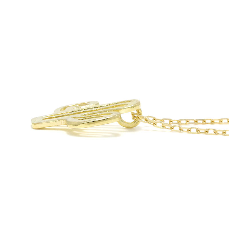 Safari Lounge別注 Small Charm Necklace - Cactus - K18Yellow Gold