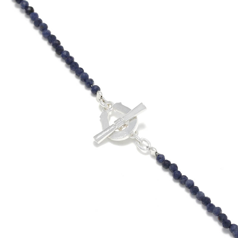 Sapphire&Pearl Beads Necklace（サファイア＆パールビーズネックレス）　SYMPATHY OF  SOUL（シンパシーオブソウル）