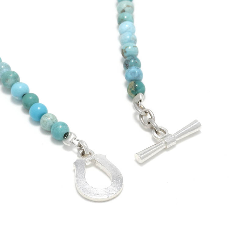 Turquoise&Pearl Beads Necklace（ターコイズ＆パールビーズネックレス）　SYMPATHY OF  SOUL（シンパシーオブソウル）