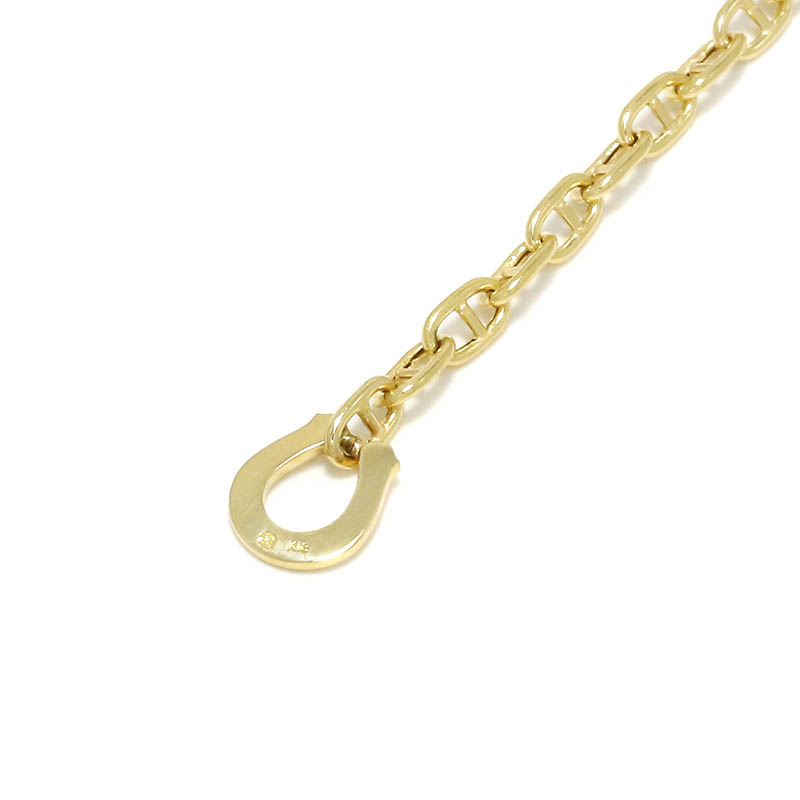 Classic Chain Necklace - Anchor - K18Yellow Gold