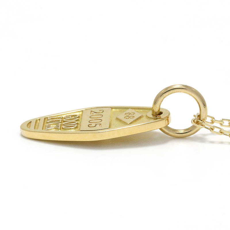 Small Charm Necklace - Motel Keyholder - K18Yellow Gold