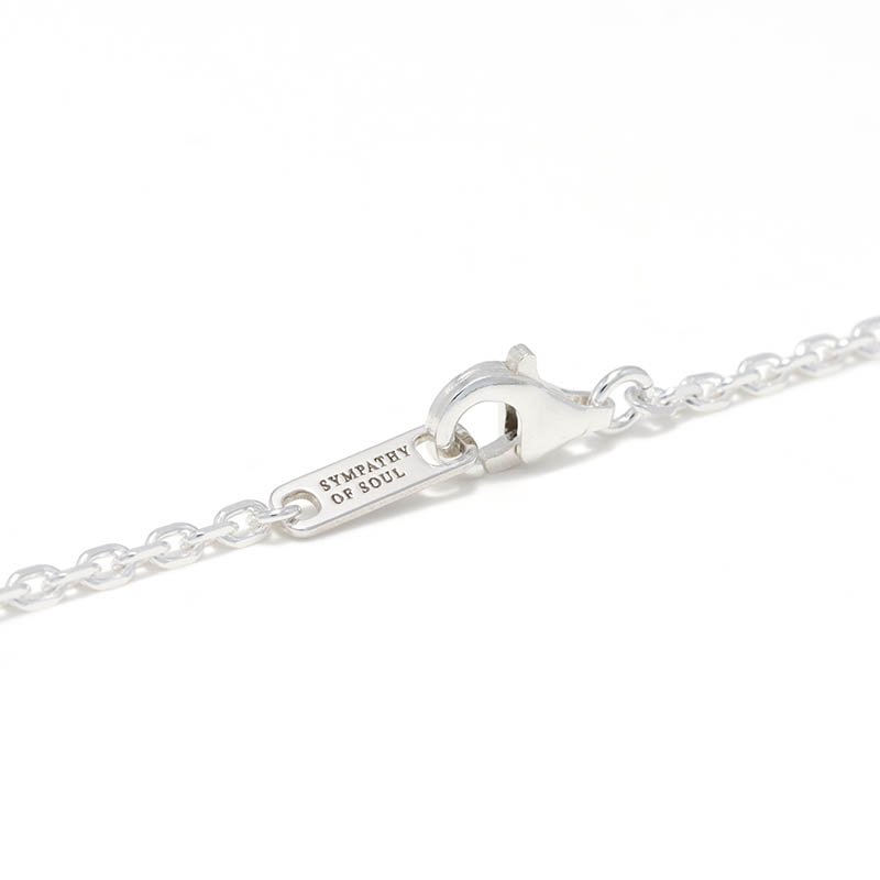 Ridge Horseshoe Necklace Large - Silver