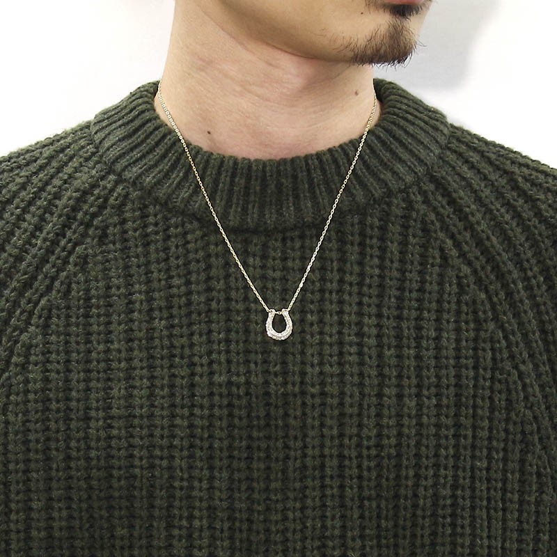 SYMPATHY OF SOUL（シンパシーオブソウル） Ridge Horseshoe Necklace