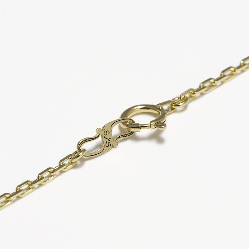 Ridge Horseshoe Necklace Large - K18Yellow Gold