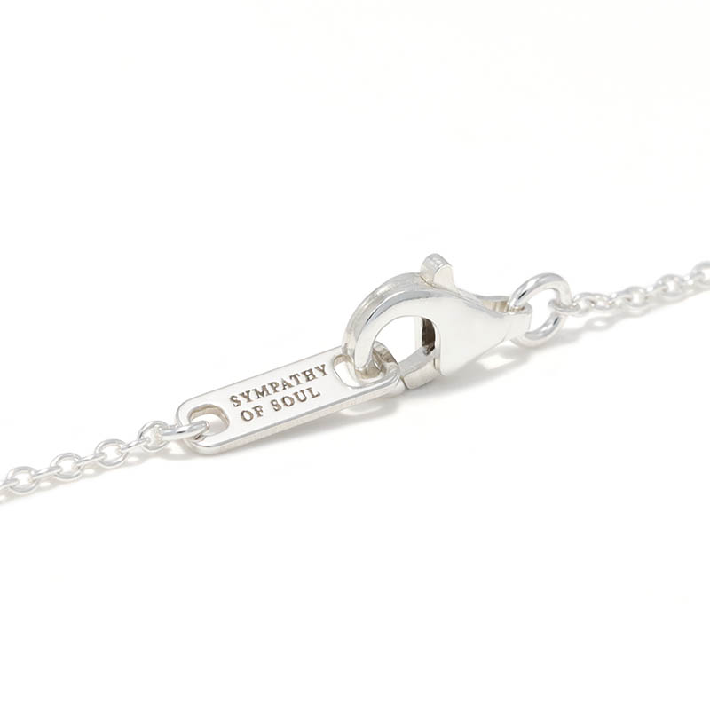 LG Diamond Horseshoe Necklace - Silver