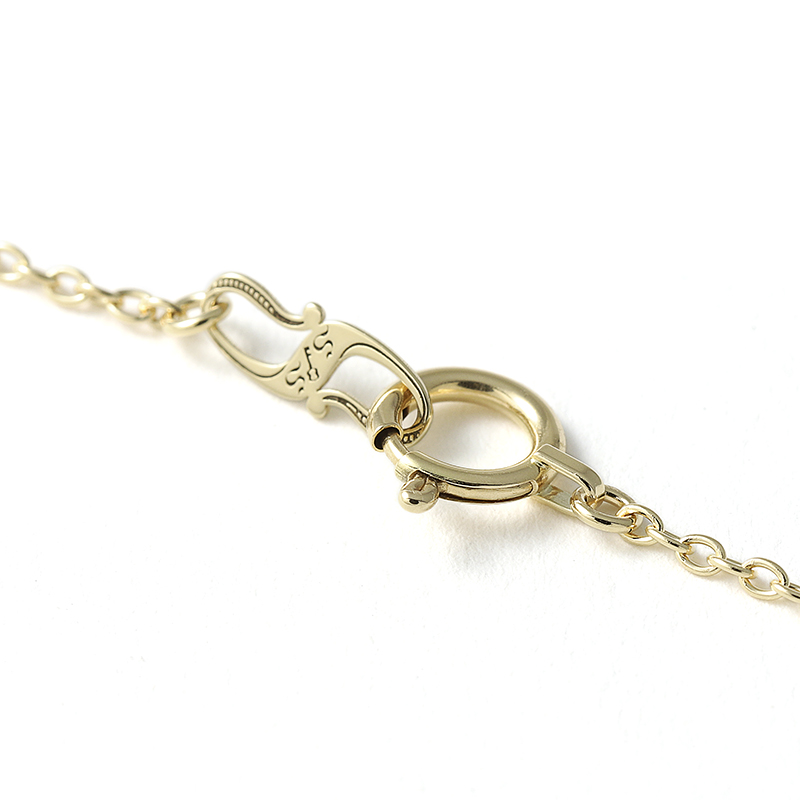 LG Diamond Horseshoe Necklace - K18Yellow Gold