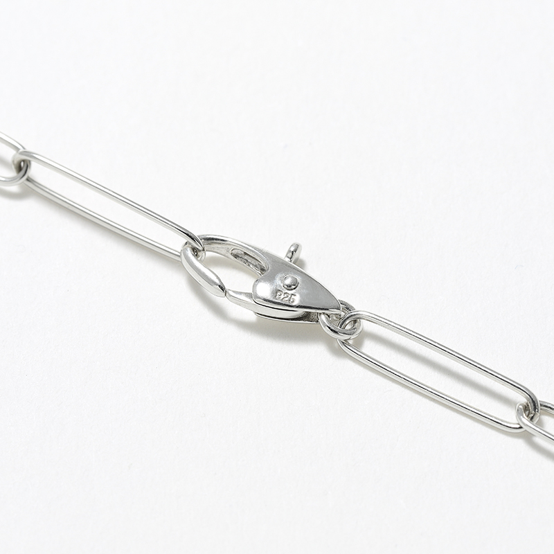 SYMPATHY OF SOUL（シンパシーオブソウル） Horseshoe “S” Chain Necklace - Silver（ホースシュー  “S” チェーンネックレス - シルバー）
