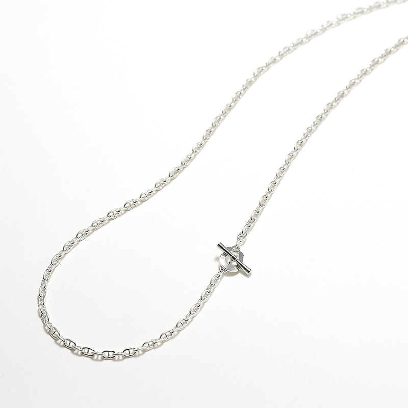 Classic Chain Necklace - Anchor - Silver