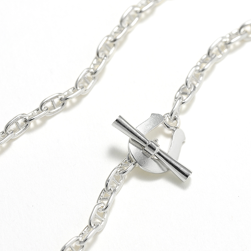 Classic Chain Necklace - Anchor - Silver