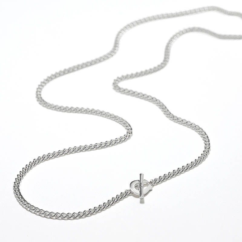 Classic Chain Necklace - Silver（クラシックチェーンネックレス - シルバー）　SYMPATHY OF  SOUL（シンパシーオブソウル）