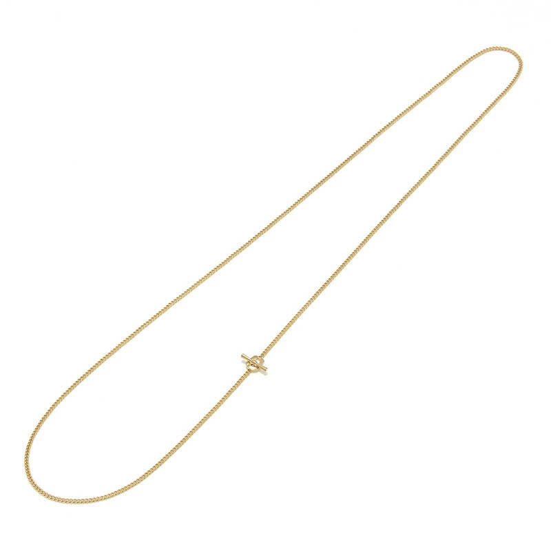 Classic Chain Necklace - Narrow - K18Yellow Gold