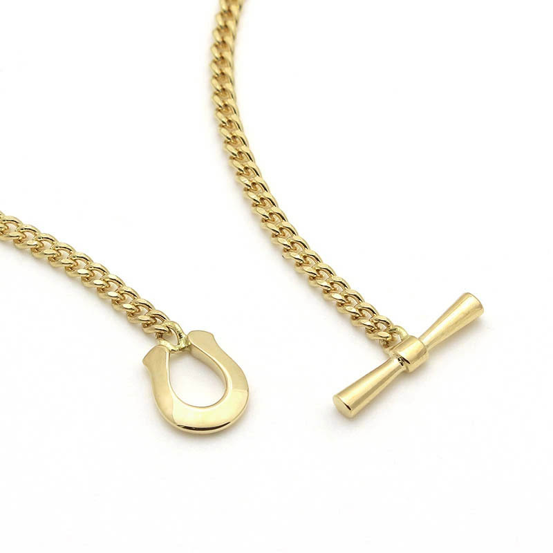 Classic Chain Necklace - Narrow - K18Yellow Gold