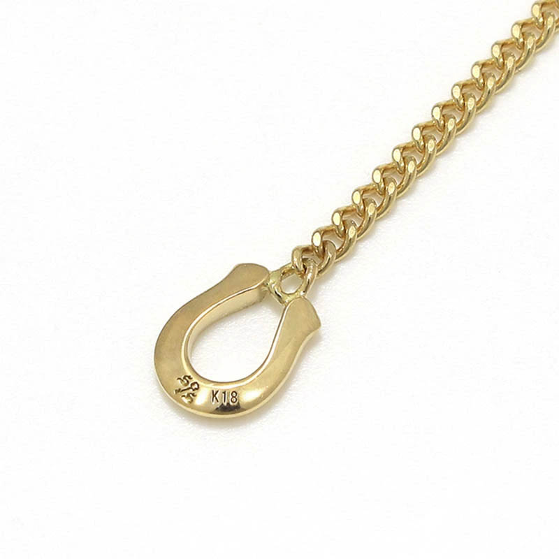 Classic Chain Necklace - Narrow - K18Yellow Gold