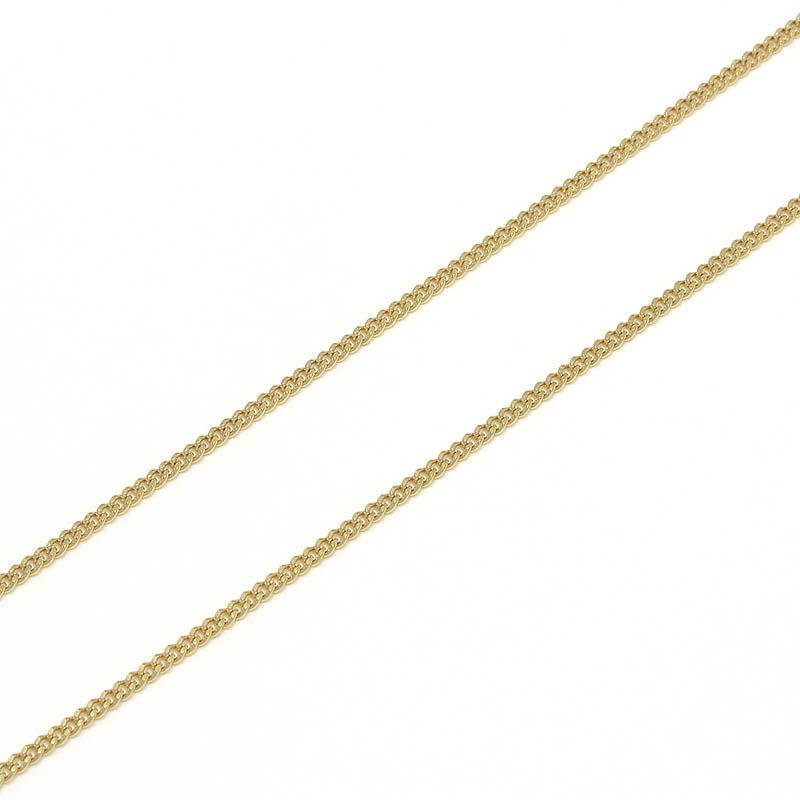 Classic Chain Necklace - Narrow - K18Yellow Gold