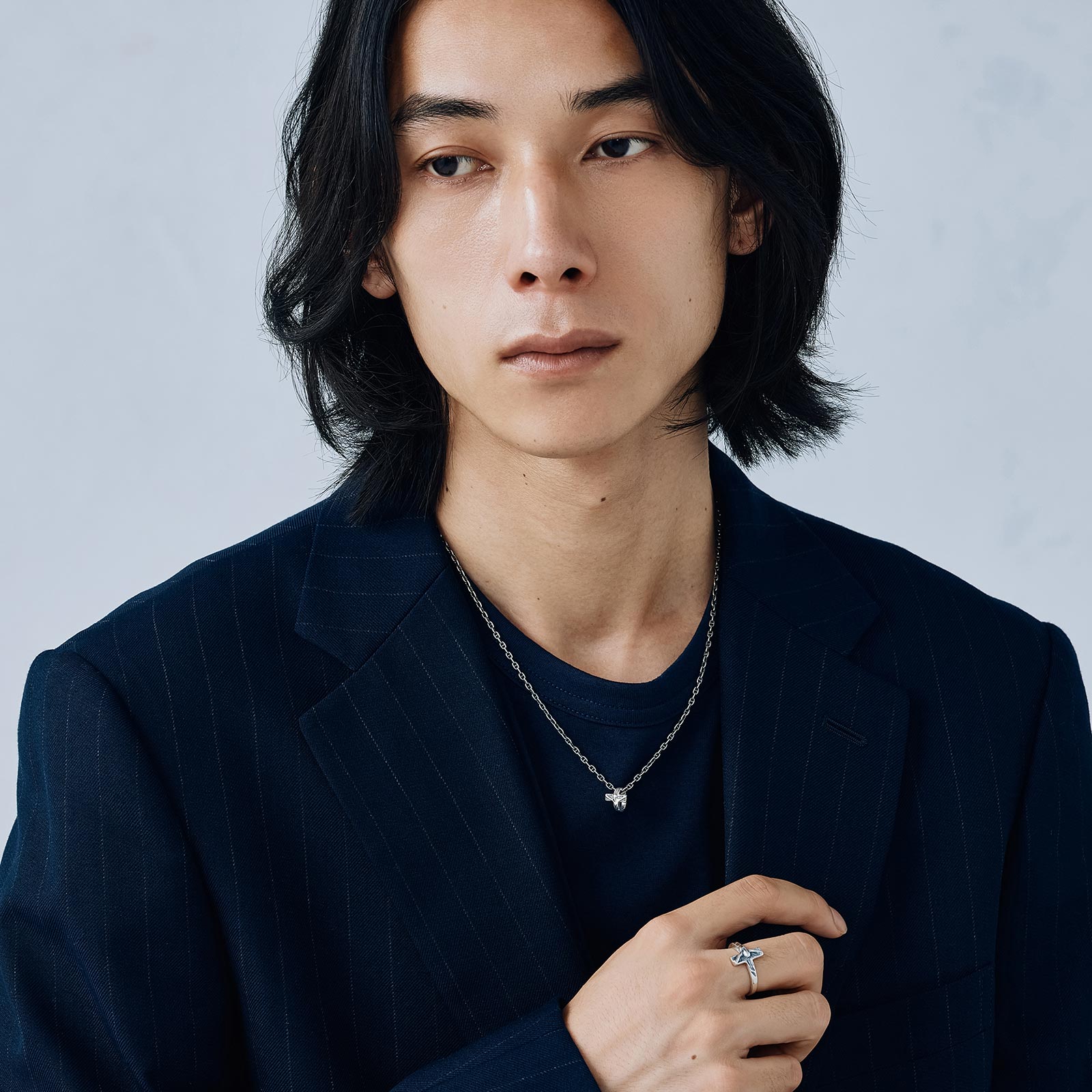 クロスネックレス×クロスリング