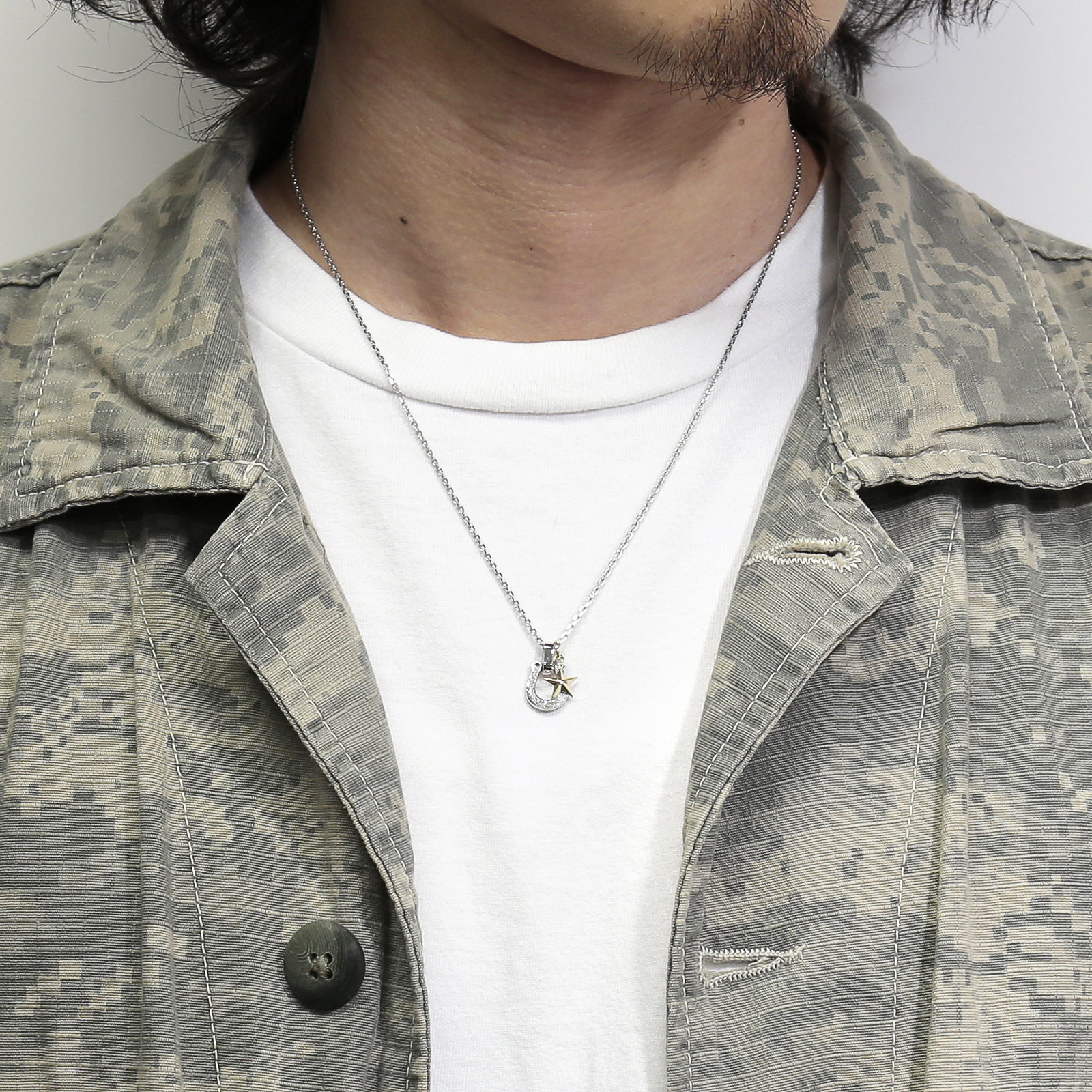 SYMPATHY OF SOUL（シンパシーオブソウル） Medium Horseshoe Pendant 