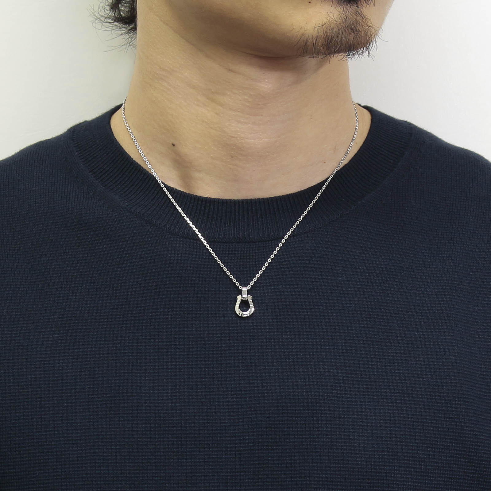 Horseshoe Amulet - Silver