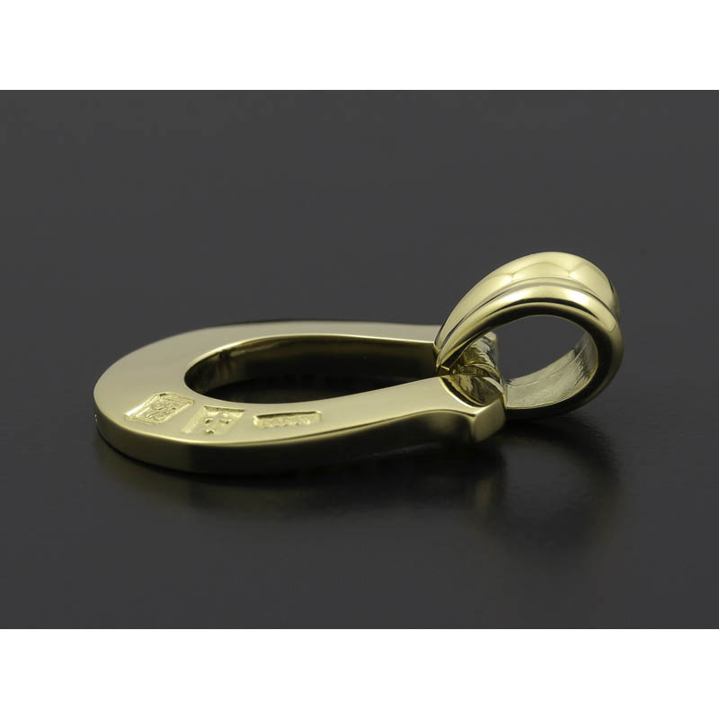 Large Horseshoe Pendant - K18Yellow Gold