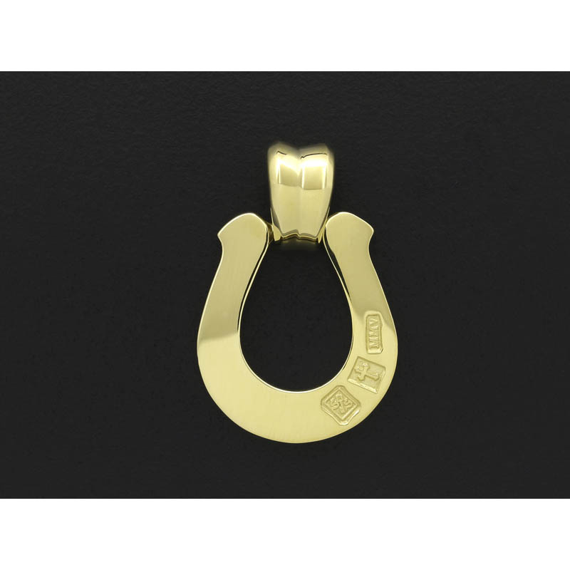 Large Horseshoe Pendant - K18Yellow Gold