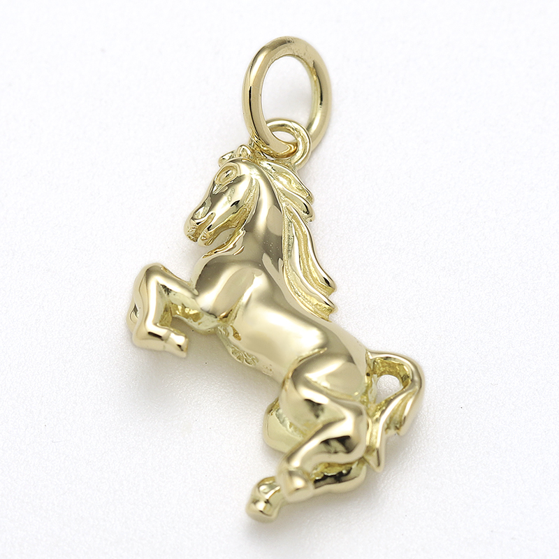 Horse Charm - K18Yellow Gold