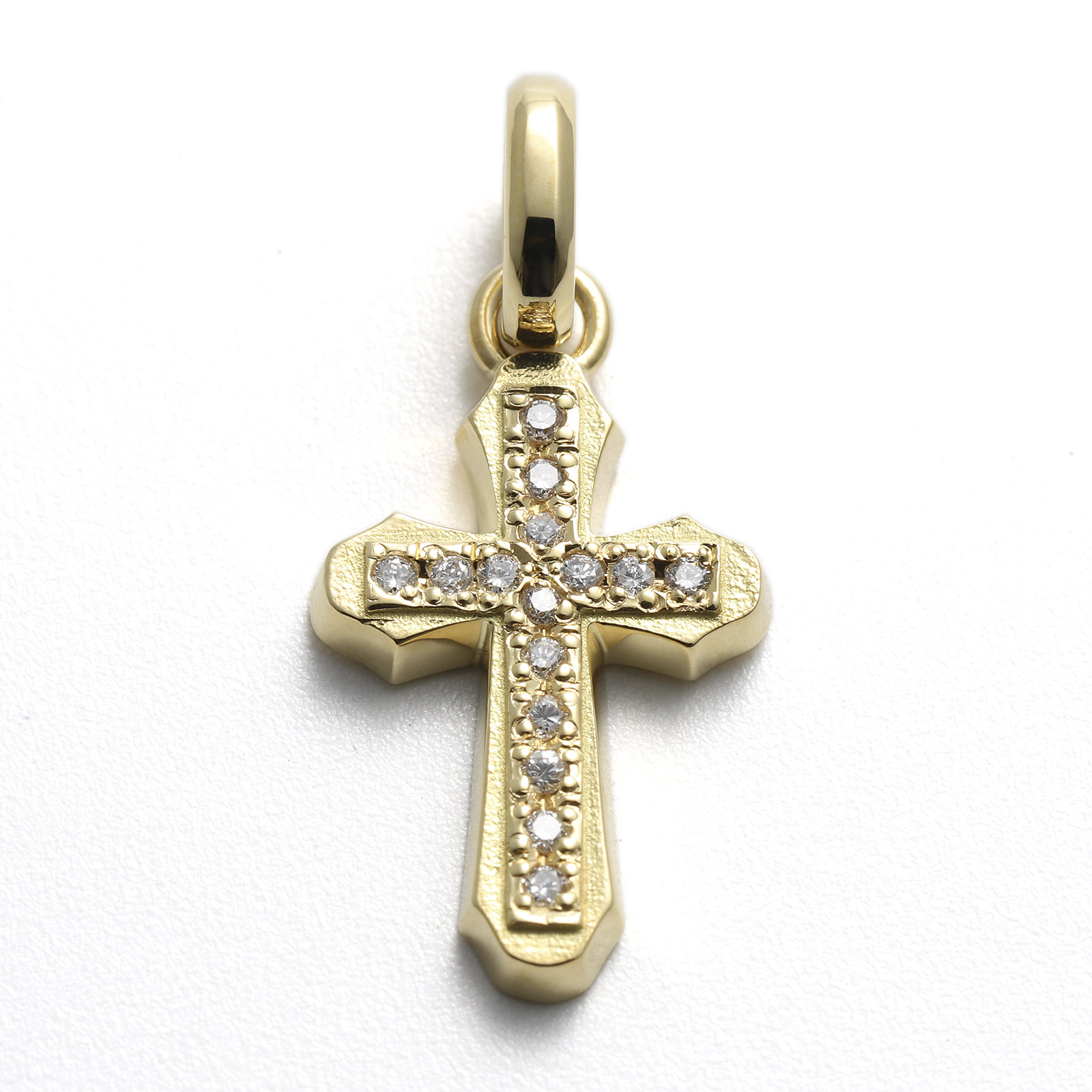 Simple Cross Pendant Medium シンパシーオブソウル付属品は箱と巾着と証明書です