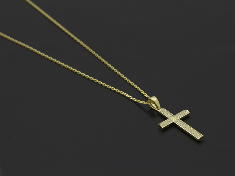 SYMPATHY OF SOUL（シンパシーオブソウル） Ridge Cross Pendant