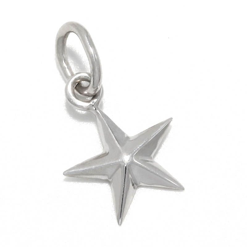 Small Star Charm - Silver